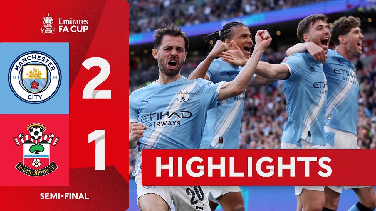 Manchester City (2-1) Southampton | Emirates FA Cup 2025-26